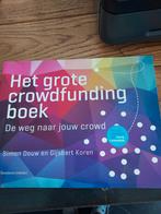 Simon Douw - Het grote crowdfunding boek, Ophalen of Verzenden, Simon Douw; Gijsbert Koren, Management, Zo goed als nieuw