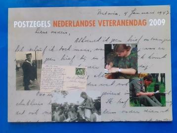 Postzegelmap Nederlandse Veteranendag 2009   beschikbaar voor biedingen