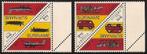 Suriname 823/4TB postfris tete Beche paren 1994, Postzegels en Munten, Postzegels | Suriname, Ophalen of Verzenden, Postfris