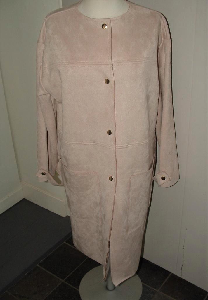 Zara lange suedine blazer, jas maat M ( maat 38/40), Kleding | Dames, Jasjes, Kostuums en Pakken, Zo goed als nieuw, Jasje, Maat 38/40 (M)