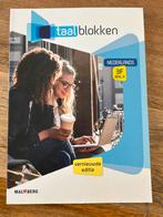 Taalblokken Nederlands 3F Deel A, Ophalen of Verzenden, Zo goed als nieuw, Overige niveaus, Nederlands