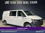 Volkswagen Transporter 2.0 TDI 150pk L2H1 Dubbele Cabine Eur, Auto's, Bestelauto's, Voorwielaandrijving, Stof, Gebruikt, 4 cilinders