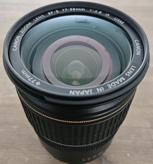 Canon EFS 17-55mm f2.8 in mooie staat (vaste prijs), Audio, Tv en Foto, Fotografie | Lenzen en Objectieven, Zo goed als nieuw