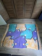 Wikkeldoek/omslagdoek, paars-groen, Ophalen of Verzenden, Gedragen, Maat 46/48 (XL) of groter, Sjaal