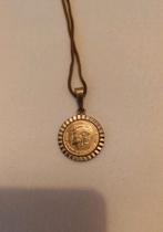 Vintage antieke ketting hanger John F. Kennedy, Sieraden, Tassen en Uiterlijk, Antieke sieraden, Ophalen of Verzenden, Overige materialen