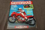 Motorrad 14 sept 1991 Yamaha XJ600 S Ducati 907i Honda VFR, Boeken, Ophalen of Verzenden, Gelezen