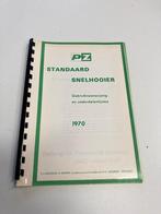PZ Standaard Snelhooier handleiding, Ophalen of Verzenden, Nieuw, Folder
