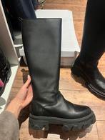 biker boots hoge laarzen leer 39 platform Pavement, Kleding | Dames, Schoenen, Ophalen of Verzenden, Hoge laarzen, Zo goed als nieuw