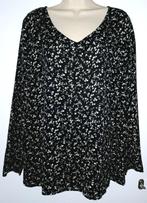In Extenso tuniek maat 50, Kleding | Dames, Ophalen of Verzenden, Zo goed als nieuw, Zwart, Blouse of Tuniek