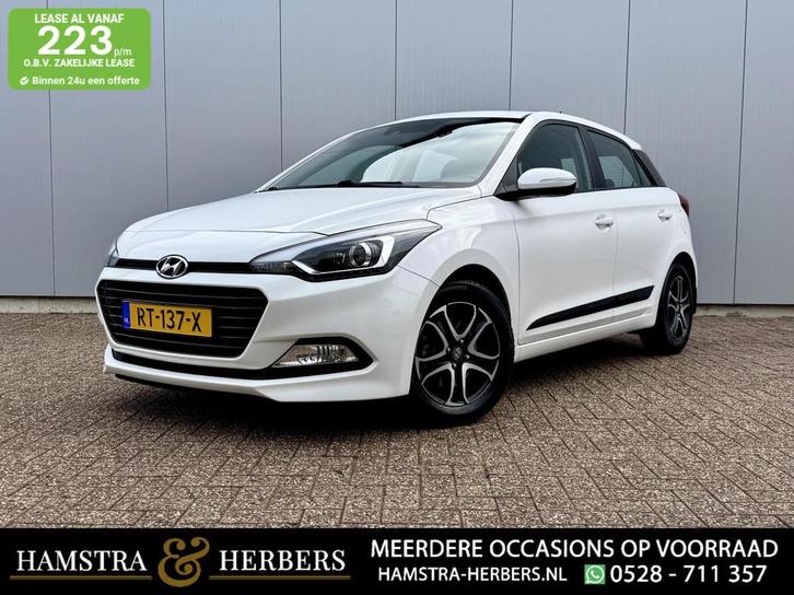 Hyundai i20 1.0 T-GDI Comfort wit, Auto's, Hyundai, Bedrijf, Te koop, i20, ABS, Achteruitrijcamera, Airbags, Airconditioning, Alarm