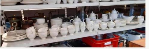 Wedgwood Edme koffiepot kop schotels koekschaal etc., Antiek en Kunst, Antiek | Servies los, Ophalen