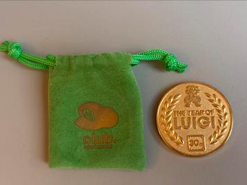 The Year of Luigi - Club Nintendo herdenkingsmunt beschikbaar voor biedingen