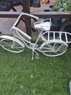 Decoratieve Metalen Fiets voor Tuin, Tuin en Terras, Tuinbeelden, Ophalen of Verzenden, Gebruikt, Metaal, Overige typen