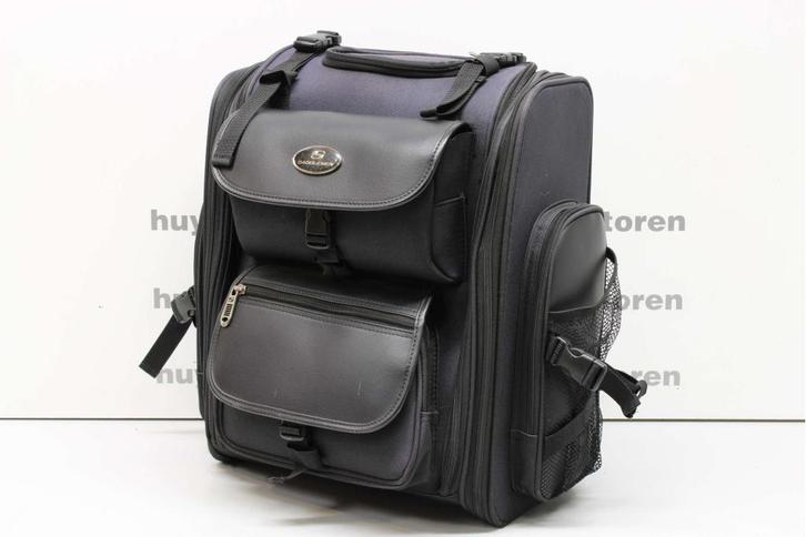 Rugsteun Tas / Sissybar Tas / Koffer Saddlemen, Motoren, Accessoires | Koffers en Tassen, Gebruikt, Ophalen