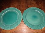 Villeroy & Boch / Royal Boch onderbord, groen, 31 cm, Ophalen of Verzenden, Zo goed als nieuw, Bord(en), Effen