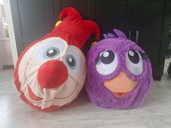 Jokie en Jet Mega Bal Knuffel Efteling, Verzamelen, Efteling, Zo goed als nieuw, Overige typen, Ophalen of Verzenden