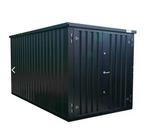 Demontabele Container Zwart 4 x 2 deur korte zijde, Doe-het-zelf en Verbouw, Containers, Ophalen