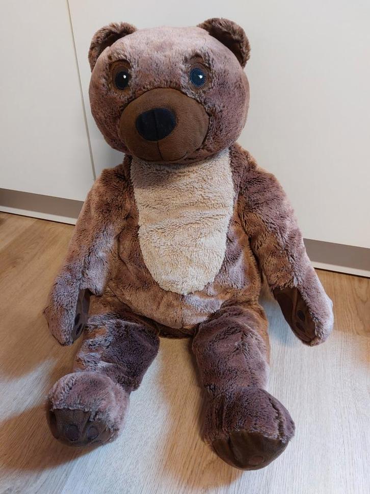 IKEA beer knuffel vandring bjorn 65 cm, Kinderen en Baby's, Speelgoed | Knuffels en Pluche, Beer, Ophalen of Verzenden