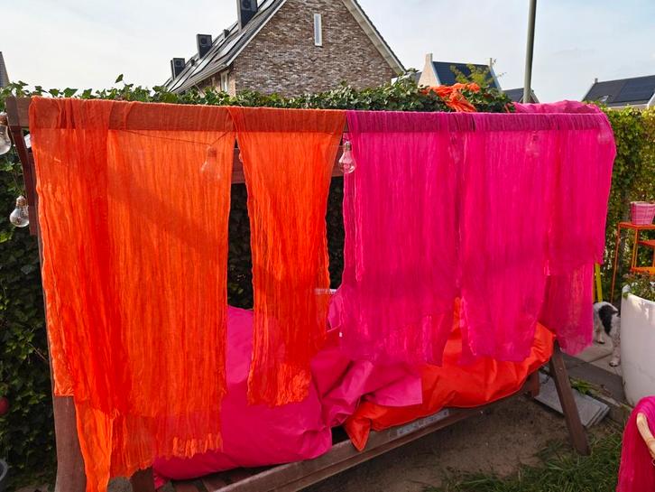 Bruiloft versiering, aankleding, festival wedding, Hobby en Vrije tijd, Feestartikelen, Gebruikt, Versiering, Overige, Ophalen of Verzenden