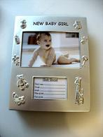 Foto-album met Zilverkleurige Aluminium Kaft. Baby : Meisje, Ophalen of Verzenden, Nieuw, Uitklap-, Voel- of Ontdekboek, 0 tot 6 maanden