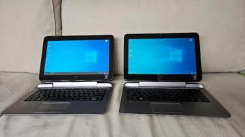 Twee HP Pro X2 612 G1 Laptop 12,5 inch  beschikbaar voor biedingen