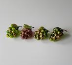 Ornamenten 4 x van murano glas object, Ophalen of Verzenden