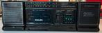 Nette goed functionerende radio cassette philips jaren 80/90, Ophalen of Verzenden