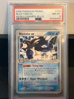 Pokémon Blastoise ex 2006 Promo PSA 8, Ophalen of Verzenden, Zo goed als nieuw, Losse kaart