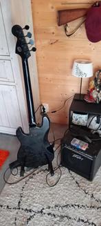 bas gitaar met versterker, Muziek en Instrumenten, Versterkers | Bas en Gitaar, Ophalen, Gebruikt, Minder dan 50 watt