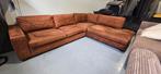 Cognac Hoekbank Rofra Suède - 320x250, Huis en Inrichting, Ophalen