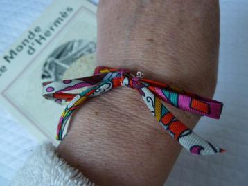 Hermes Paris Twilly spaghetti armband, zuiver zijde, nieuw! beschikbaar voor biedingen