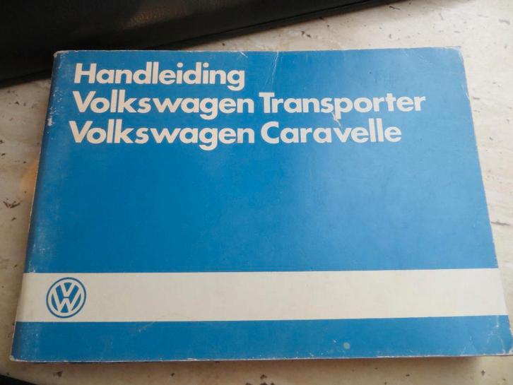 Instructieboek VW Transporter T3, VW Caravelle +Syncro 1986, Auto diversen, Handleidingen en Instructieboekjes, Ophalen of Verzenden