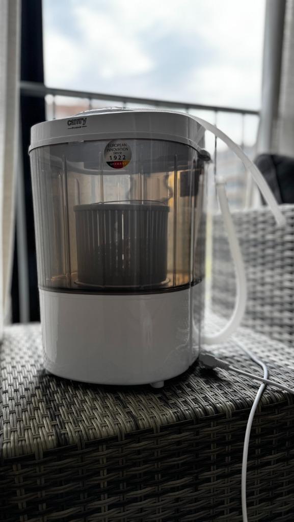 Camry CR8054 - Mini wasmachine met centrifuge - 36 x 37 x 50, Witgoed en Apparatuur, Wasmachines, Zo goed als nieuw, Bovenlader