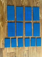 Diverse blauwe lego plaatjes, Ophalen of Verzenden, Gebruikt, Complete set, Lego