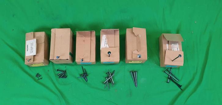 Nostalgische Gehangnagels - Diverse Lengtes, Doe-het-zelf en Verbouw, IJzerwaren en Bevestigingsmiddelen, Gebruikt, Spijkers, Minder dan 50 mm