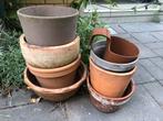 Grote plantenbakken, Tuin en Terras, Bloempotten, Gebruikt, Rond, Tuin, Terracotta