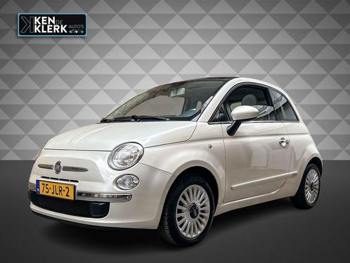 Fiat 500 1.2 Lounge |Panorama dak| Carplay|Navigatie |Nap!, Auto's, Fiat, Bedrijf, Te koop, ABS, Airbags, Airconditioning, Elektrische buitenspiegels