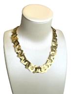 18K Gouden Desing Collier Italië Handgemaakt -42 cm / 36.5 g, -, -, Ophalen of Verzenden, Zo goed als nieuw