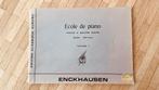 Ecole de piano, pièces a quatre mains, Op. 84, 1 & 2 volume1, Muziek en Instrumenten, Bladmuziek, Verzenden, Klassiek, Zo goed als nieuw