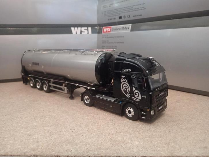 Iveco bulkoplegger WSI, Hobby en Vrije tijd, Modelauto's | 1:50, Nieuw, Bus of Vrachtwagen, Wsi, Ophalen of Verzenden