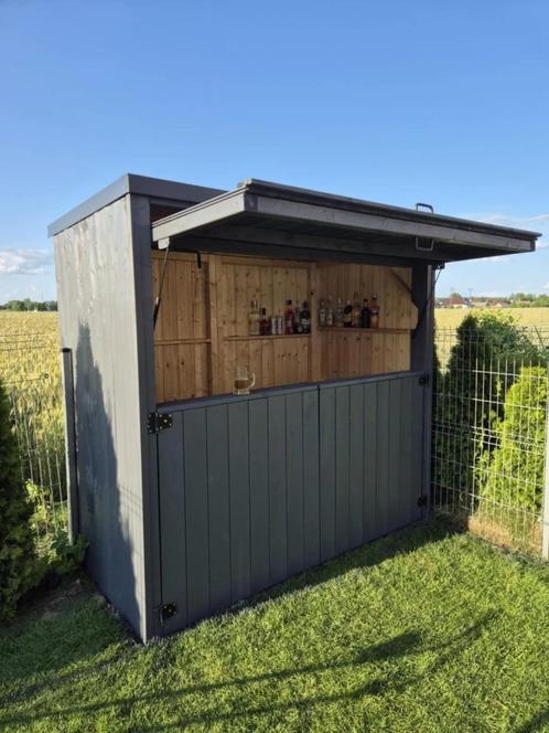 Buitenbart, Barcontainer, Tuinhuisje Gratis bezorging, Tuin en Terras, Tuinhuizen, Nieuw, Tuinhuis, Hout, 250 tot 500 cm, Minder dan 200 cm