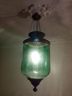 set van twee hanglampen, Huis en Inrichting, Lampen | Hanglampen, Ophalen, Gebruikt, 50 tot 75 cm, Vintage