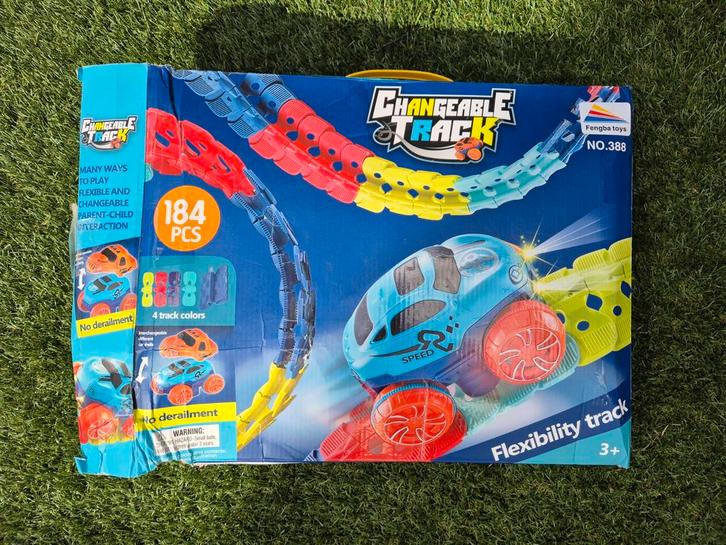 Flexibele Racebaan met Elektrische Auto's, Kinderen en Baby's, Speelgoed | Racebanen, Nieuw, Racebaan, Elektrisch, Overige merken