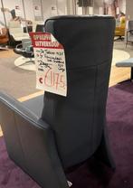 Fauteuil stoel blauw leer nieuw verstelbaar, Ophalen, Nieuw