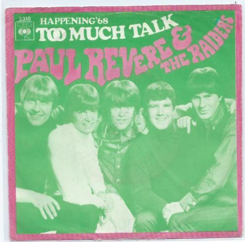 Paul Revere & Raiders- Too Much Talk, Cd's en Dvd's, Vinyl Singles, Gebruikt, Pop, Verzenden