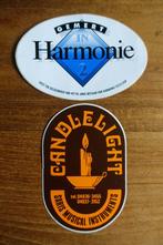 partij stickers - harmonie en muziekinstrumenten, Ophalen of Verzenden, Overige typen