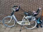 Batavus MAMBO moederfiets inclusief zitjes., Fietsen en Brommers, Fietsen | Dames | Moederfietsen, Ophalen, 2 zitjes, Gebruikt