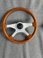 Klassiek houten sport stuur, Auto-onderdelen, Besturing, Ophalen of Verzenden, Gebruikt