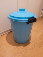 Blauwe Kunststof Afvalemmer, Ophalen, Gebruikt, Minder dan 50 cm