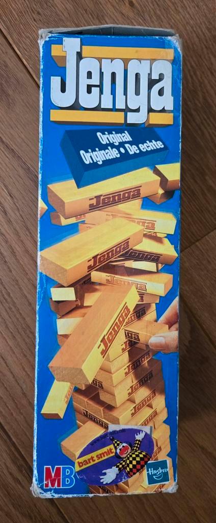 Jenga - originele versie, Hobby en Vrije tijd, Gezelschapsspellen | Bordspellen, Gebruikt, Een of twee spelers, Drie of vier spelers